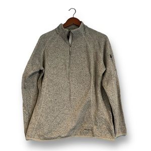 [Eddie Bauer] Gray Quarter Zip